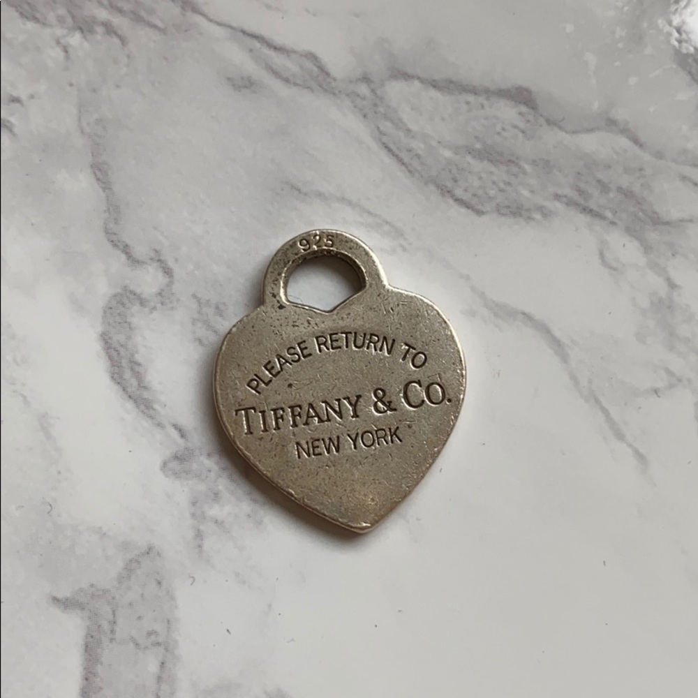 Tiffany heart charm